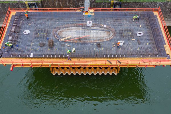 Neubau Tankerbrücke TSA3 in Leverkusen – Ingenieurbauwerk